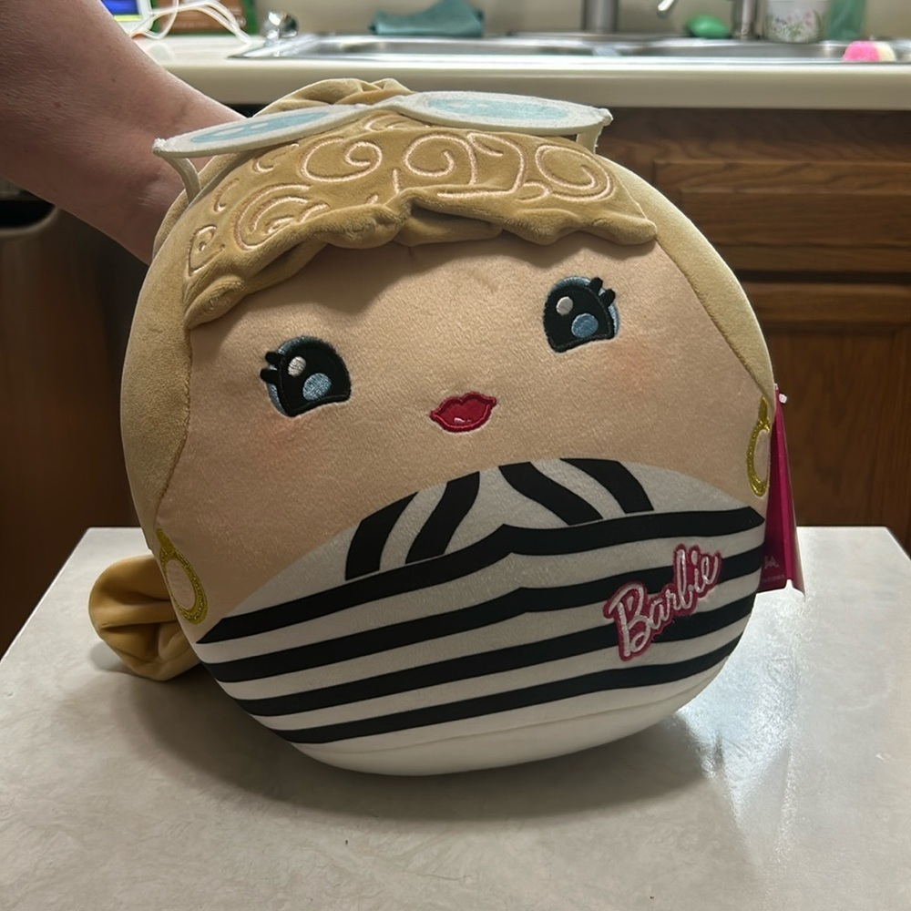 Barbie Cuutopia Squishy Plush 14 Inches. NWT Vintage Barbie Character